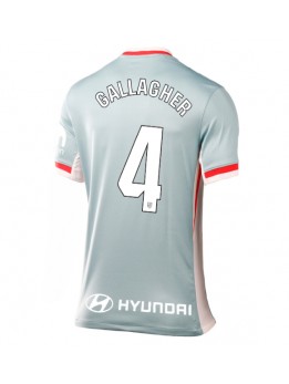 Billige Atletico Madrid Conor Gallagher #4 Bortedrakt Dame 2024-25 Kortermet